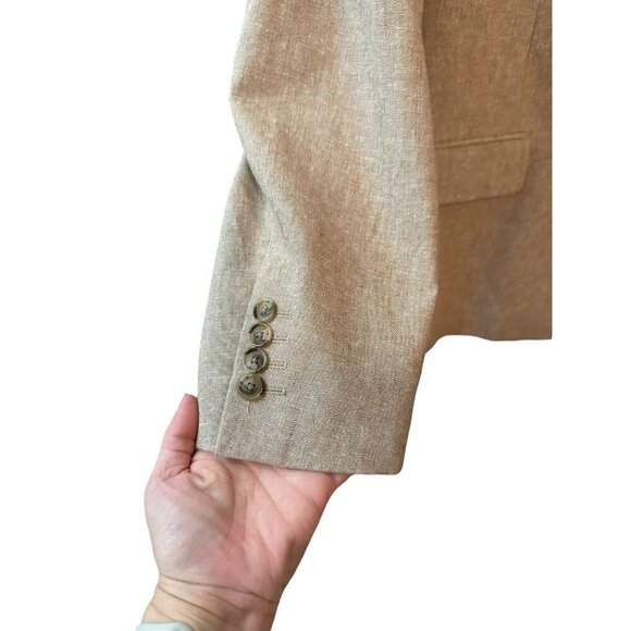 Stafford Men’s Sport Coat Signature Classic Fit Linen Blend Blazer size 48R - Picture 6 of 7